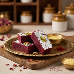 Beetroot Mysore Pak
