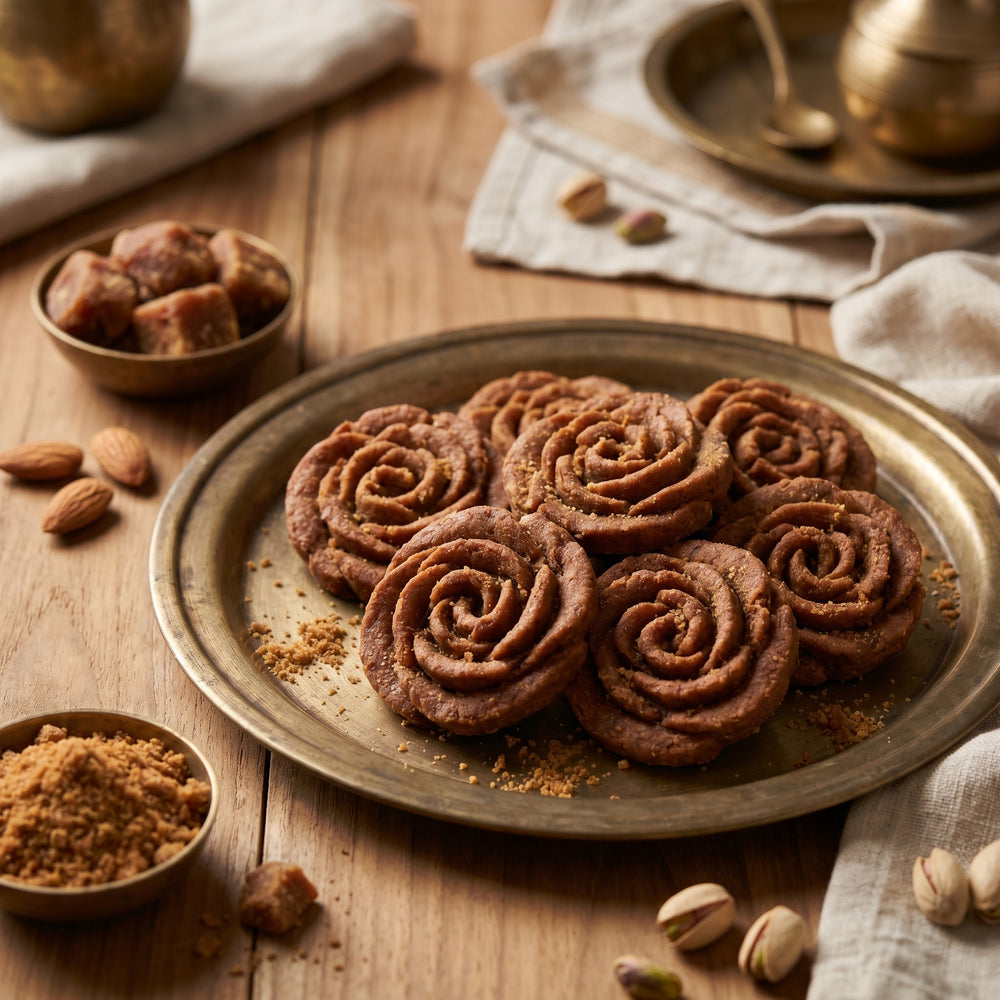 Karupatti Rose Cookie