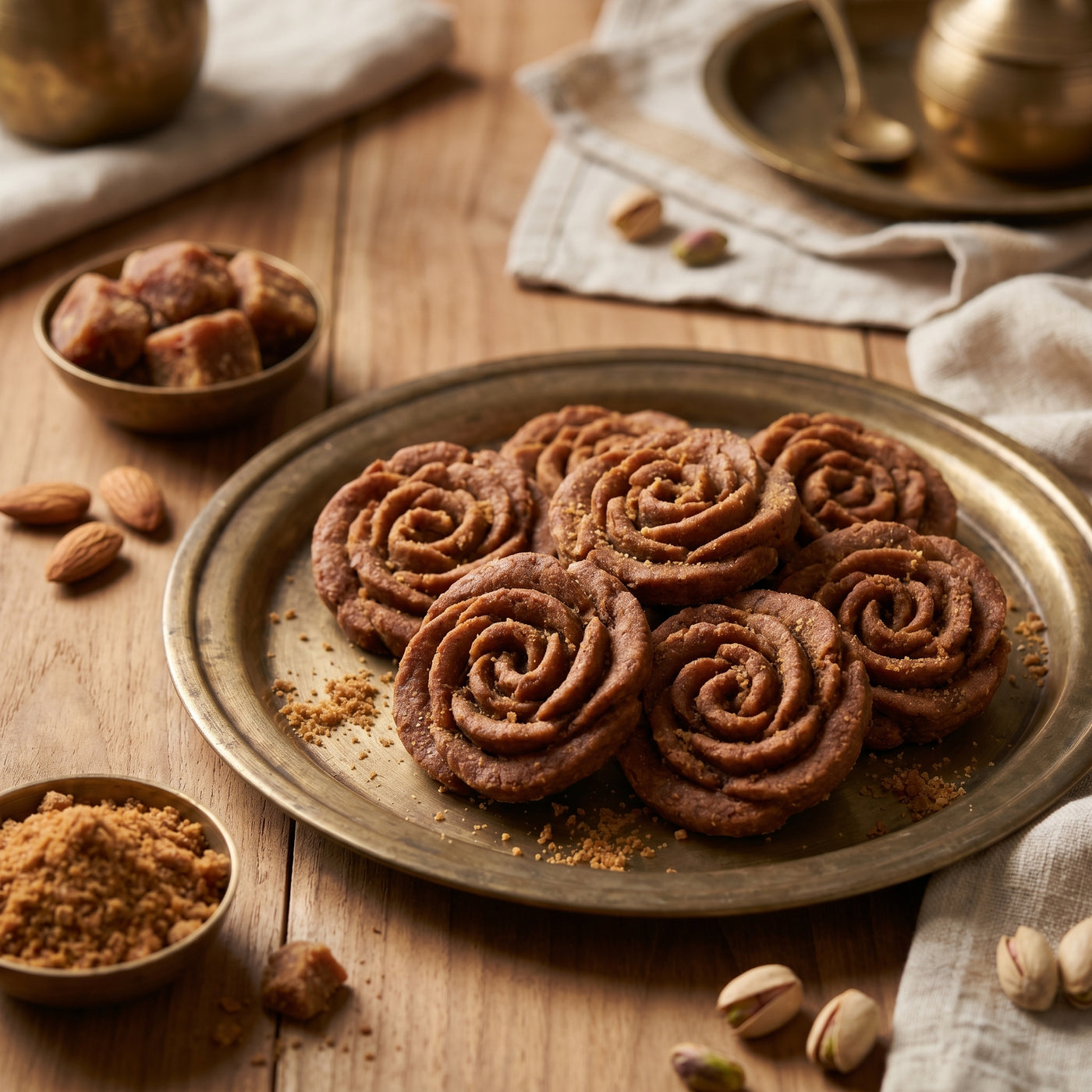 Karupatti Rose Cookie