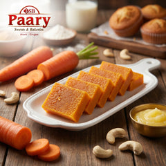 Carrot Ghee Mysorepak